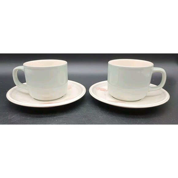 Keltcraft Noritake Misty Isle Cup Mugs Saucer Replacement  2 Ireland Blue Gray - Picture 1 of 7
